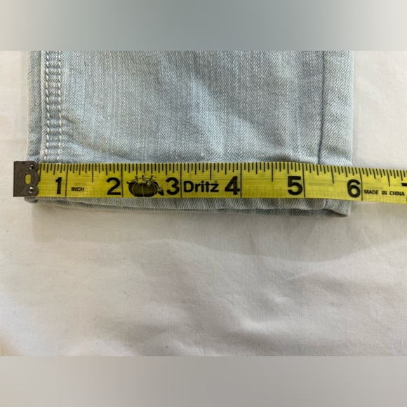 Women's Light Blue Denim Skinny Jeans, sz 32" - Picture 5 of 16